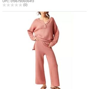 Free People Hailee sweater set